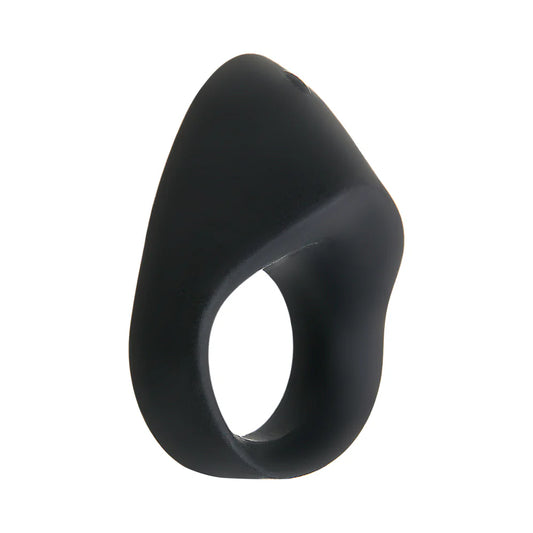 Zero Tolerance Night Rider Rechargeable Vibrating Silicone Cockring Black