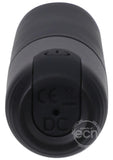 In a Bag Silicone Rechargeable Bullet Vibrator - Black