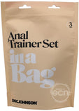 In a Bag Anal Kit (Set of 3) - Black