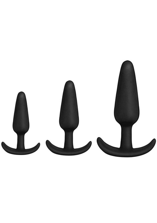 In a Bag Anal Kit (Set of 3) - Black