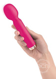 Bodywand My First Mini Wand Vibe Silicone Rechargeable Vibrator - Rose