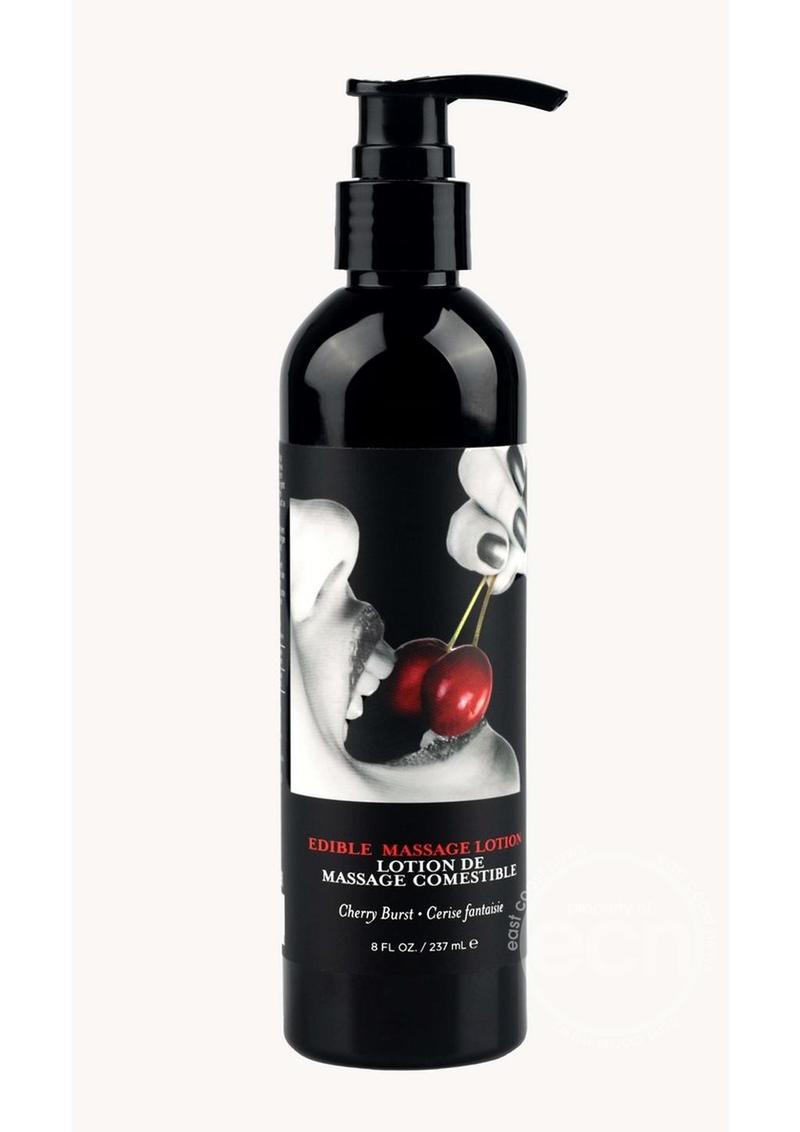 Hemp Seed by Night Edible Massage Lotion Cherry 8oz