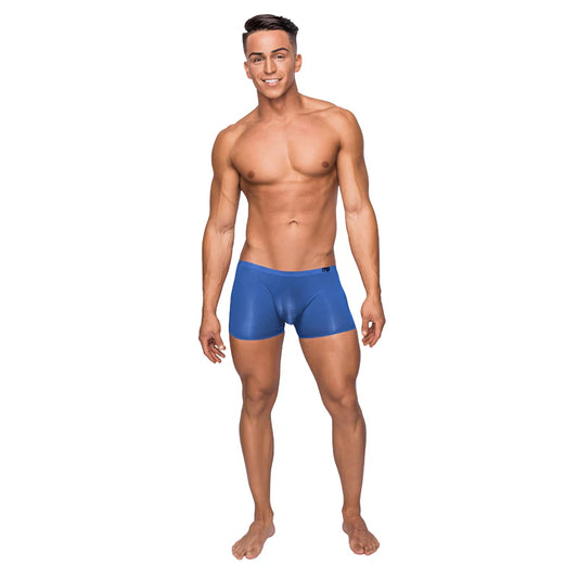 Male Power Seamless Sleek Short w. Sheer Pouch