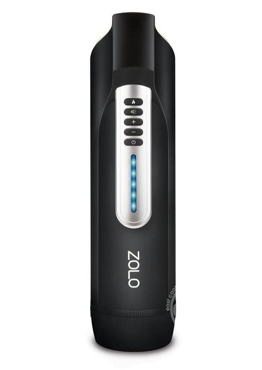 Zolo Long Stroke Rechargeable Silicone Masturbator - Black