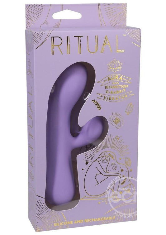 RITUAL Aura Rechargeable Silicone Rabbit Vibrator Lilac