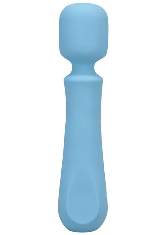 RITUAL Euphoria Rechargeable Silicone Wand Vibrator Blue