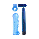 Pipedream Classix 4-Piece Ultimate Pleasure Couple's Kit Blue