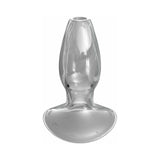 Pipedream Anal Fantasy Elite Collection Beginner's Anal Gaper Glass Tunnel Plug Clear