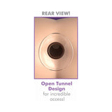 Pipedream Anal Fantasy Elite Collection Beginner's Anal Gaper Glass Tunnel Plug Clear