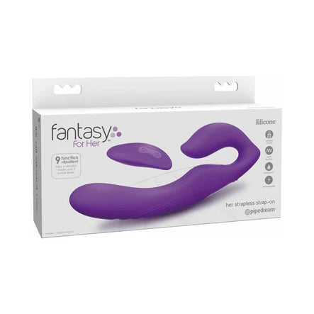 Pipedream Fantasy For Her Her Ultimate Strapless Strap-On Purple