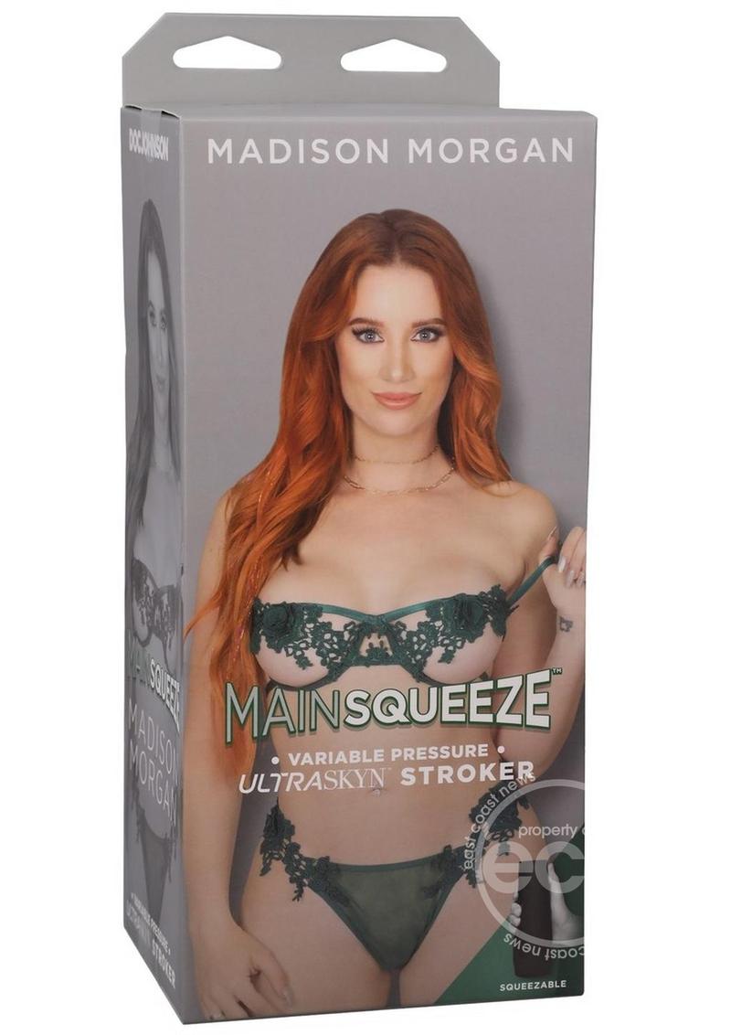 Main Squeeze Madison Morgan Ultraskyn Masturbator - Pussy - Vanilla