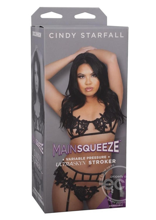 Main Squeeze Cindy Starfall Ultraskyn Masturbator - Pussy - Vanilla