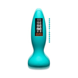 A-Play Thrust Experienced Rechargeable Silicone Anal Plug with Remote Teal