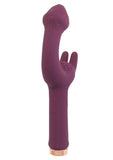 Mystique Vibrating Massagers Rechargeable Silicone G-Spot Vibrator - Eggplant