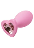 First Time Crystal Booty Duo Silicone Anal Plug (2 Pack)