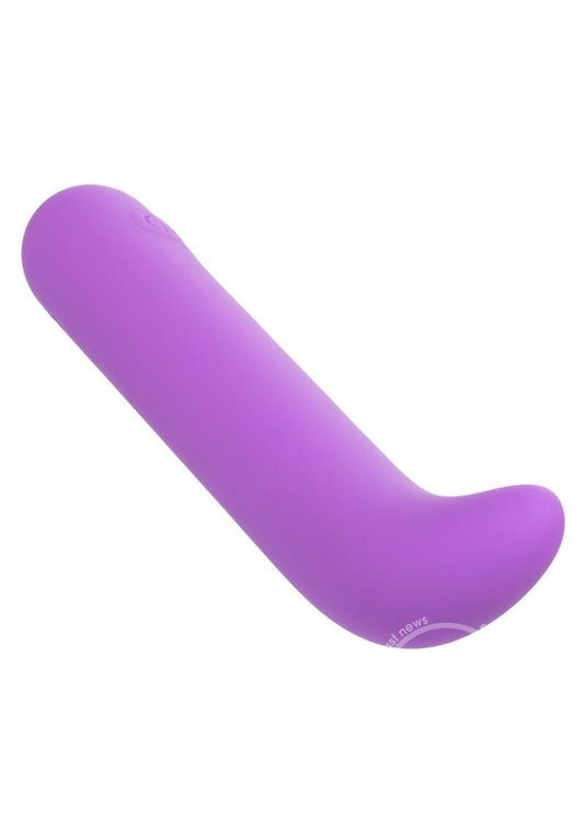 Bliss Liquid Silicone Rechargeable Mini G Vibrator - Purple