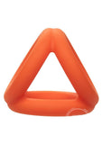 Alpha Liquid Silicone Tri-Ring - Orange