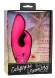 California Dreaming So. Cal Sunshine Rechargeable Silicone Rabbit Vibrator - Pink