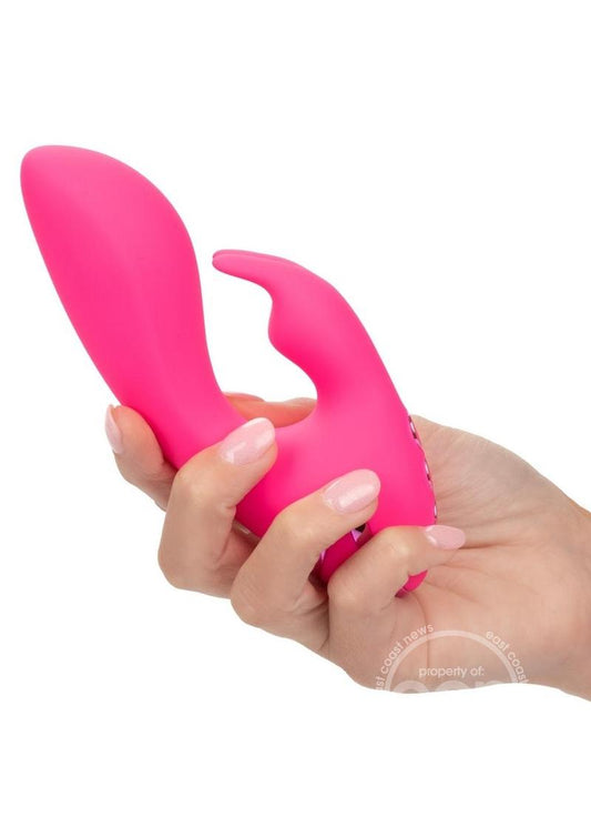 California Dreaming So. Cal Sunshine Rechargeable Silicone Rabbit Vibrator - Pink