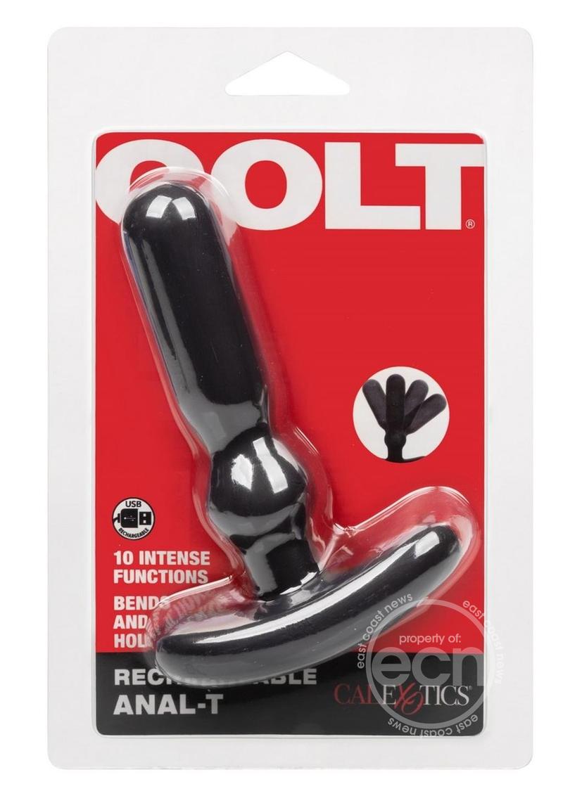 Colt Rechargeable Anal-T Silicone Probe - Black