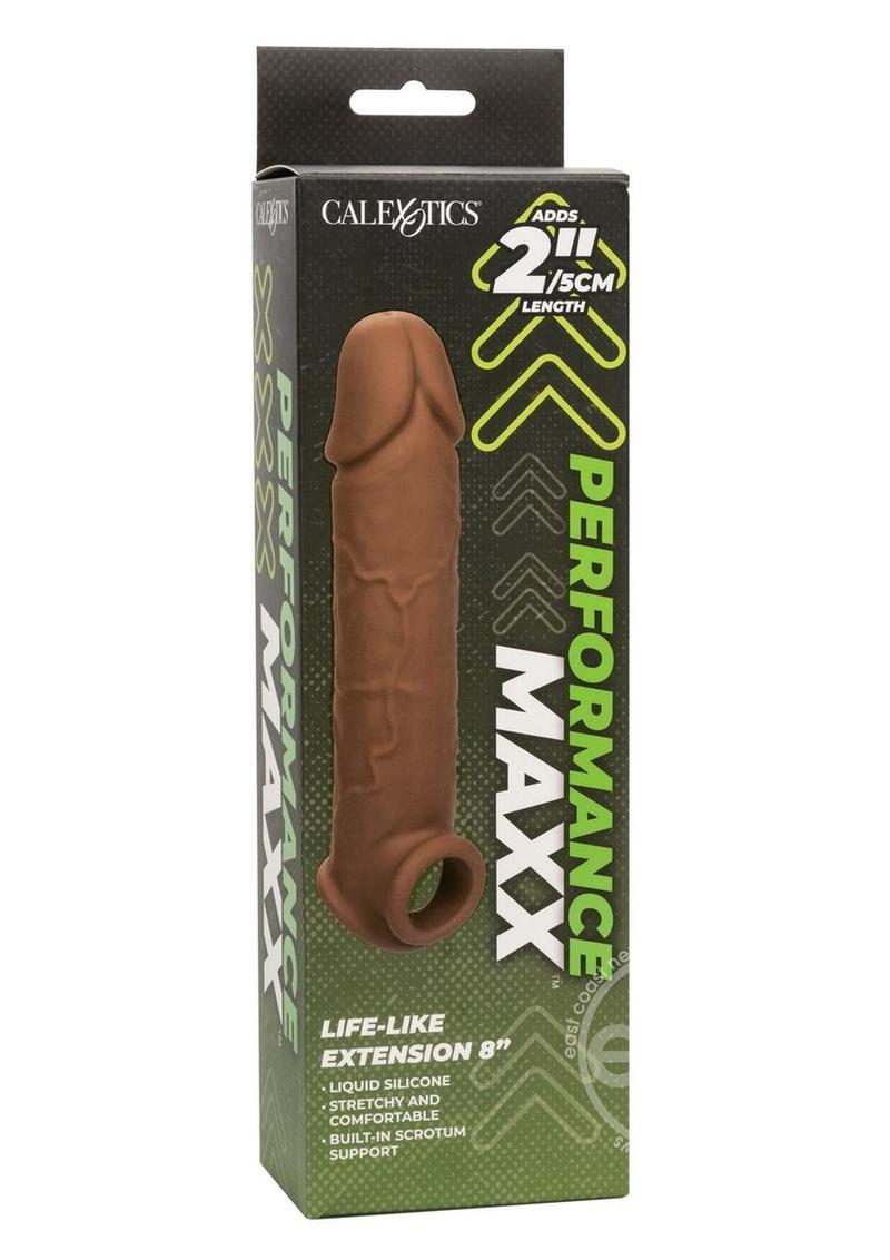 Performance Maxx Life-Like Extension 8in - Chocolate