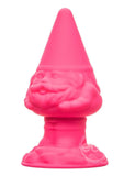 Naughty Bits Anal Gnome Gnome Silicone Butt Plug - Pink