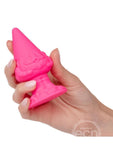 Naughty Bits Anal Gnome Gnome Silicone Butt Plug - Pink