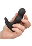 Colt Dual Power Probe Rechargeable Silicone Vibrator - Black