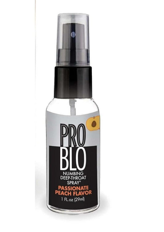 ProBlo Numbing Deep-Throat Spray 1oz - Peach