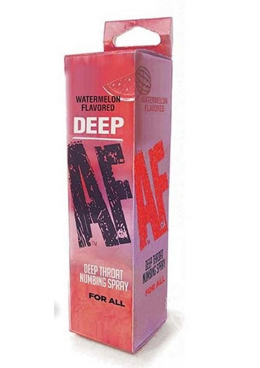 Deep AF Deep Throat Numbing Spray 1oz - Watermelon