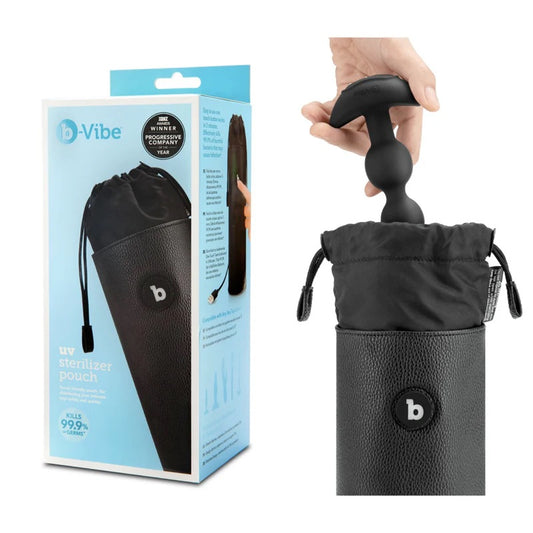 b-vibe UV Sterlizer Pouch - Black