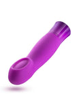 Blush Oh My Gem Charm Rechargeable Warming Silicone Cupped Vibrator Amethyst