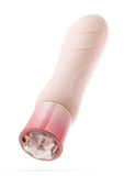 Blush Oh My Gem Elegant Rechargeable Warming Textured Silicone G-Spot Vibrator Morganite