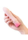 Blush Oh My Gem Elegant Rechargeable Warming Textured Silicone G-Spot Vibrator Morganite