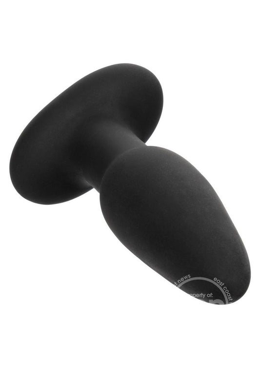 Bionic Pressure Rimming Probe Rechargeable Silicone Anal Stimulator - Black