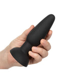 Bionic Dual Pulsating Probe Rechargeable Silicone Anal Stimulator - Black