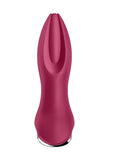 Satisfyer Rotator Plug 2+ Silicone Vibrating Double Anal Stimulator - Fuschia