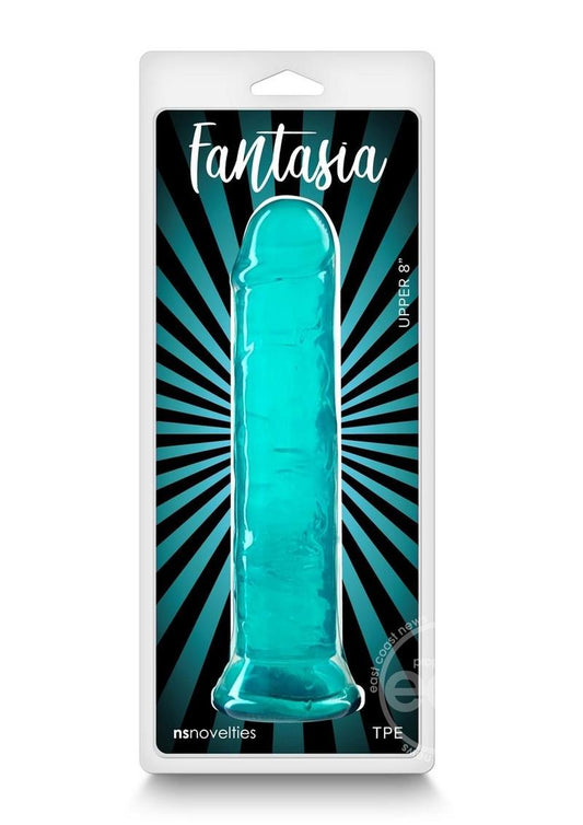 Fantasia Upper Dildo 8in - Teal