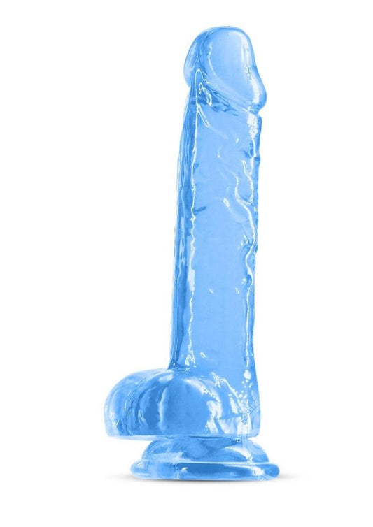 Fantasia Ballsy Dildo 6.5in - Blue