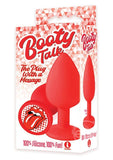 The 9's - Booty Talk Silicone Butt Plug Tongue - Red