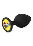 The 9's - Booty Talk Silicone Butt Plug Brat - Black