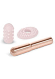 Le Wand Grand Bullet Rechargeable Silione Vibrator - Rose Gold