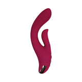 Evolved Red Dream Rechargeable Silicone Dual Stimulator