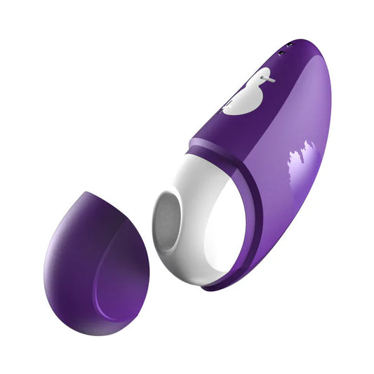 ROMP Free Rechargeable Silicone Pleasure Air Clitoral Vibrator Purple