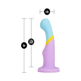 Avant D14 Heart Of Gold 6 in. Silicone Dildo Multicolor