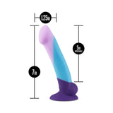 Blush Avant D16 Purple Haze 7 in. Silicone Dildo with Suction Cup