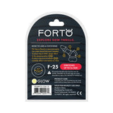 Forto F-25 Liquid Silicone Cockring 23mm Glow