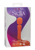 Stella Liquid Silicone Rechargeable Mini Massager - Orange