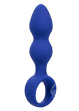 Admiral Advanced Beaded Silicone Anal Probe - Blue