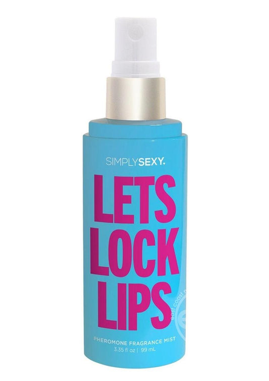 Simply Sexy Pheromone Body Mist Let's Lock Lips 3.35oz